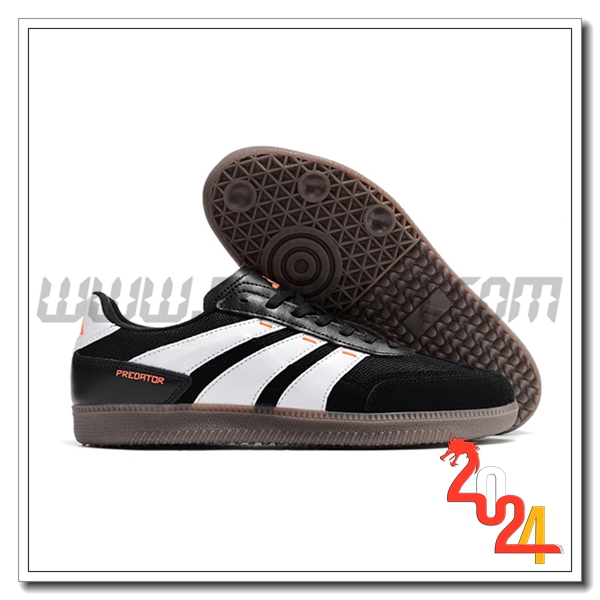 Adidas Scarpe Da Calcio PREDATOR 24 LEAGUE LOW BOOTS Nero/Bianco