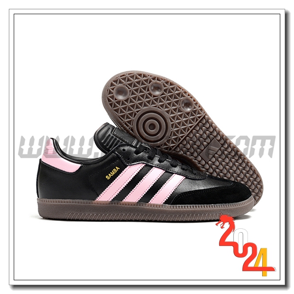 Adidas Scarpe Da Calcio SAMBA MESSI INDOOR BOOTS Nero/Rosa