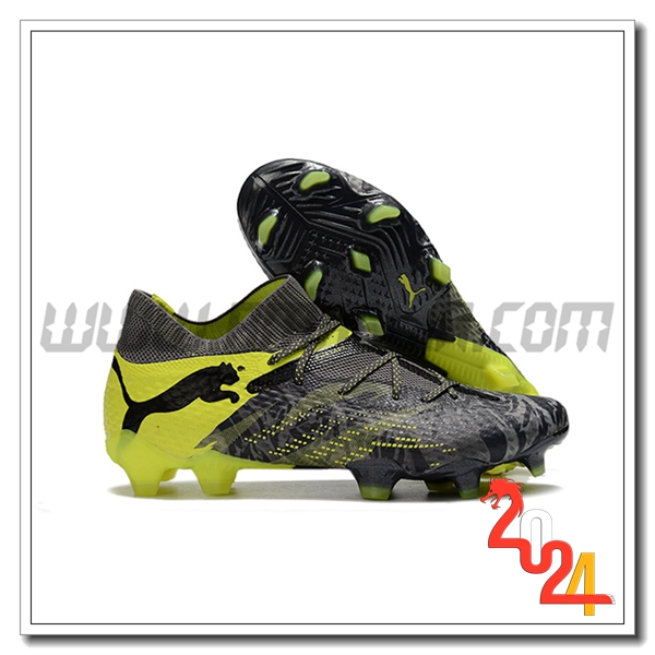 Adidas Scarpe Da Calcio FUTURE 7 ULTIMATE FG/AG Nero/Grigio/Verde