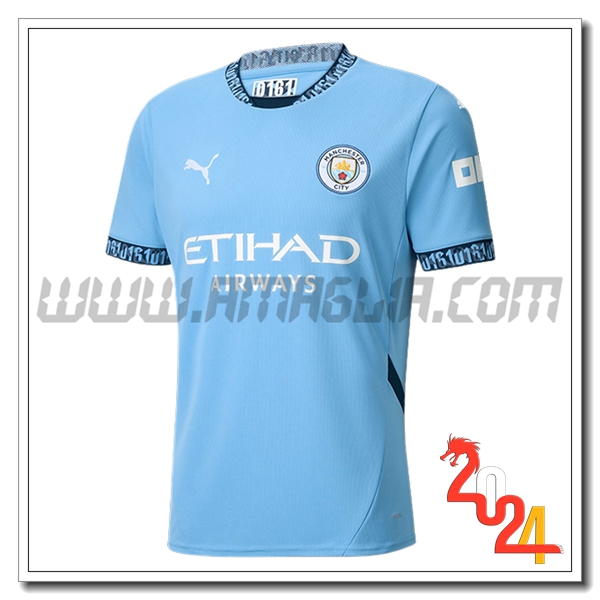 Manchester City Prima Nuovo Maglia Calcio 2024 2025