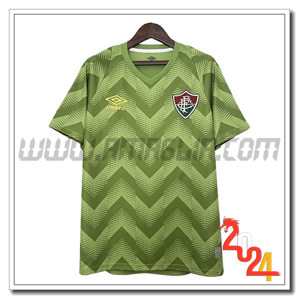 Maglia Calcio Portiere Fluminense 2024 2025 Verde