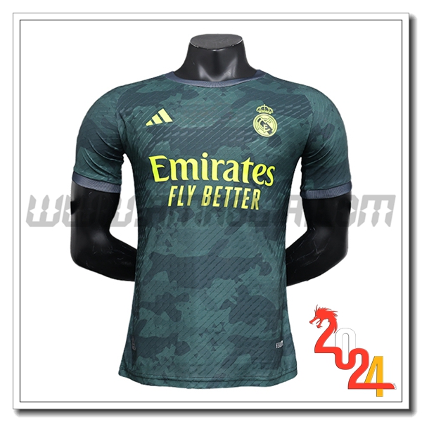 Maglia Calcio Real Madrid Edizione speciale 2024 2025 Verde