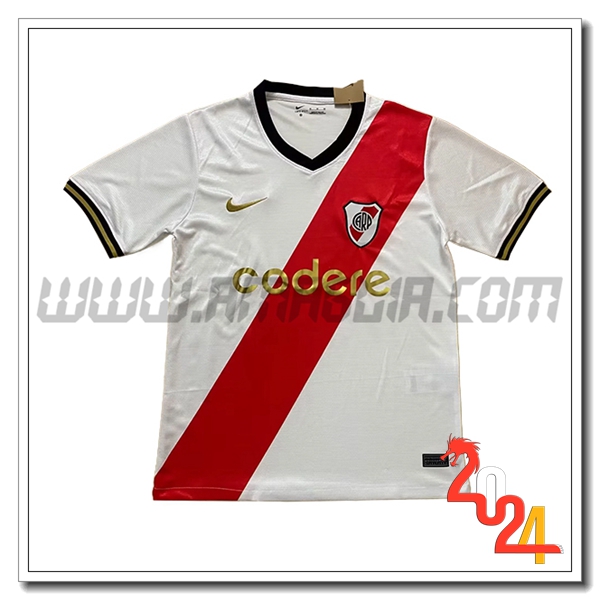 Maglia Calcio River Plate Edizione speciale 2024 2025 Bianco