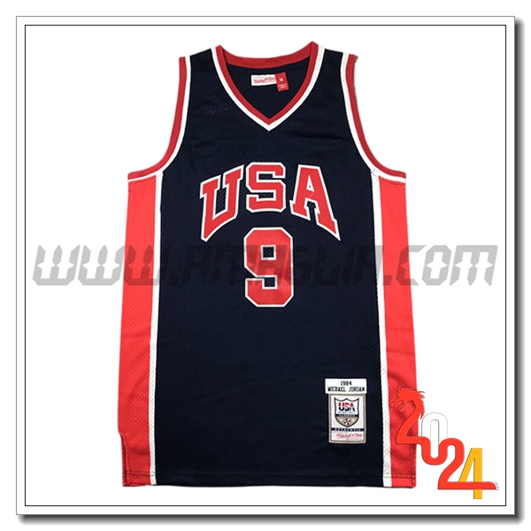 Maglia USA (#9) 2024/25 Rosso/Blu/Bianco