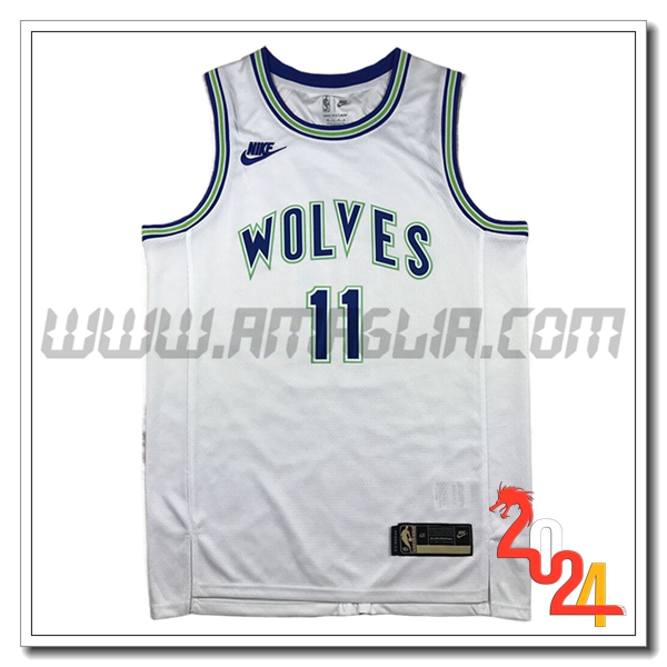 Maglia Minnesota Timberwolves (REID #11) 2024/25 Bianco/Blu/Verde