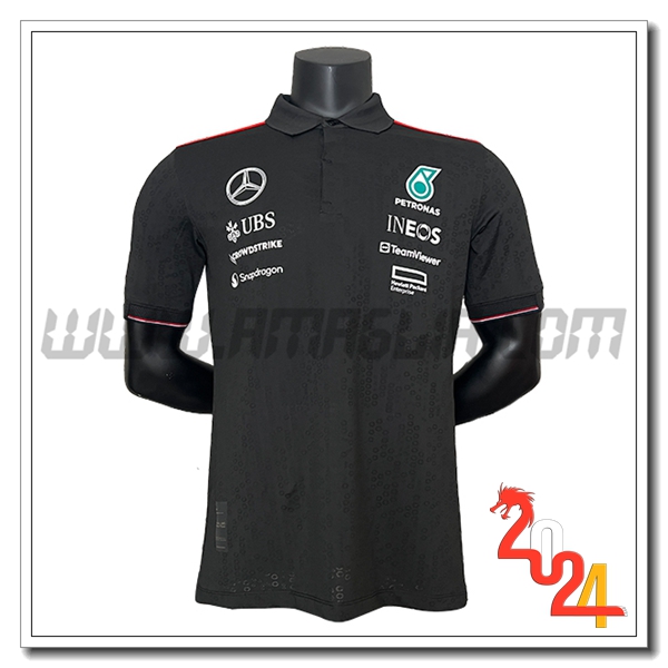 Polo F1 Mercedes Benz Team Nero 2024