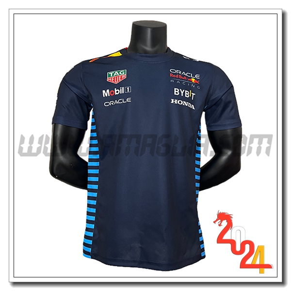 Maglietta F1 RedBull Racing Team Blu Scuro 2024