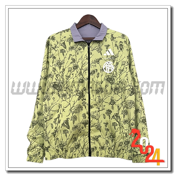 Giacca A Vento Bayern Monaco Grigio/Verde 2024 2025