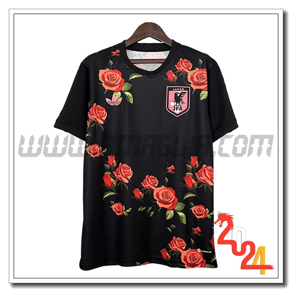 Maglia Squadra Giappone Edizione speciale 2024 2025 Nero Rosso