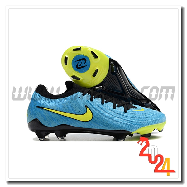 Nike Scarpe Da Calcio Phantom Luna Elite NU FG Blu/Nero/Verde