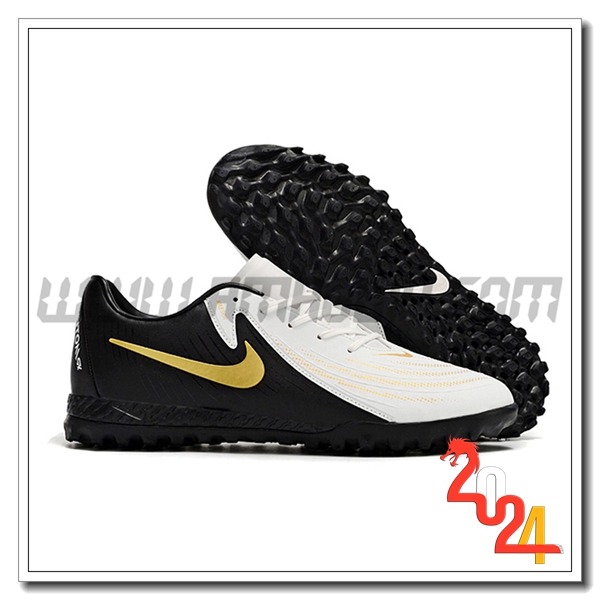 Nike Scarpe Da Calcio Phantom GX II ACAD LV8 TF Bianco/Nero/Giallo