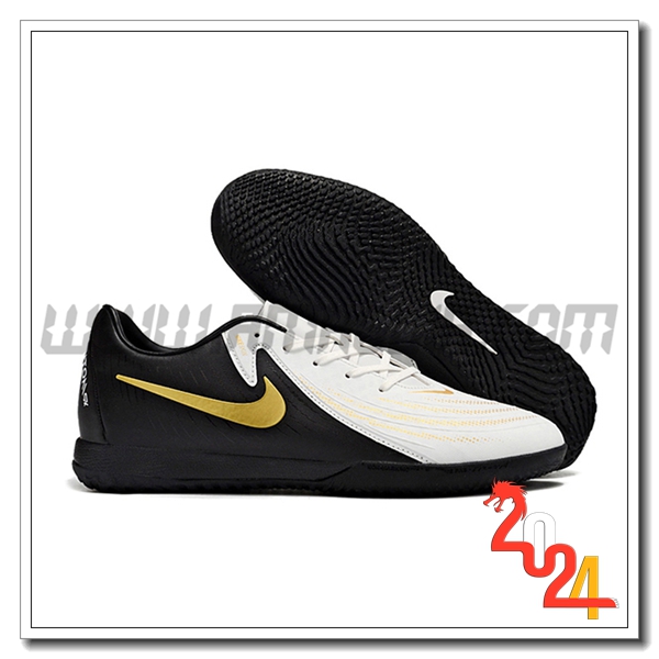 Nike Scarpe Da Calcio Phantom GX II ACAD LV8 IC Bianco/Nero/Giallo