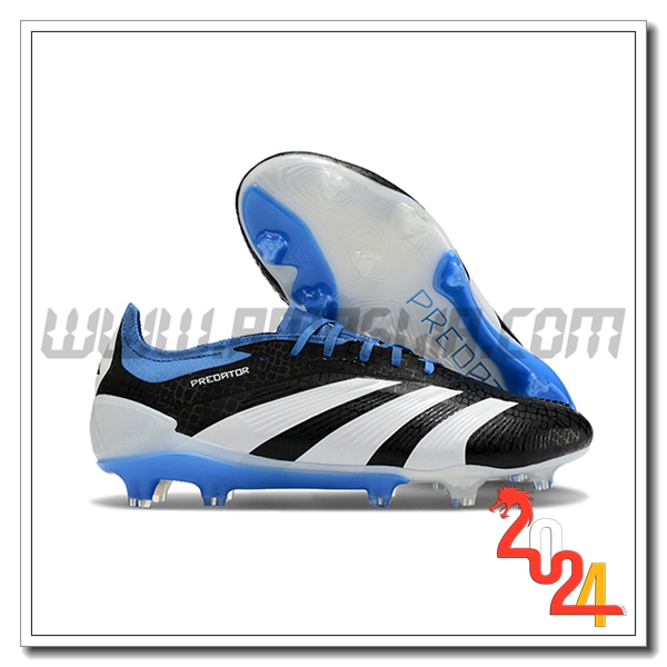 Adidas Scarpe Da Calcio Predator Elite FG Bianco/Nero/Blu