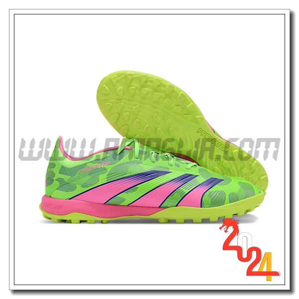 Adidas Scarpe Da Calcio PREDATOR 24 ELITE TF BOOTS Verde/Rosa