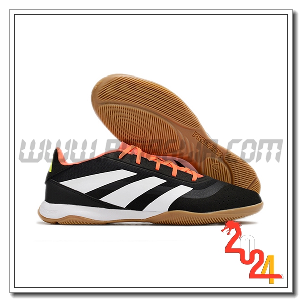 Adidas Scarpe Da Calcio PREDATOR 24 ELITE IC BOOTS Bianco/Nero/Arancia