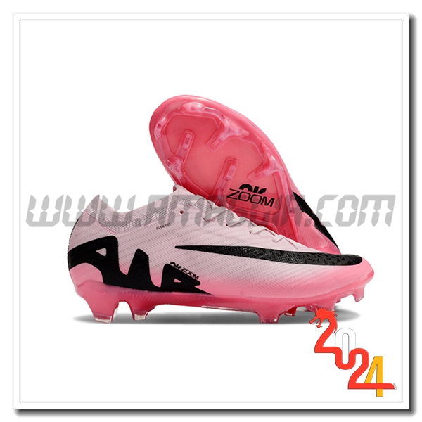 Nike Scarpe Da Calcio AIR Zoom Mercurial Vapor 15 Elite XXV FG Rosa/Nero