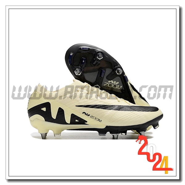 Nike Scarpe Da Calcio Air Zoom Mercurial Vapor XV Elite SG Beige/Nero