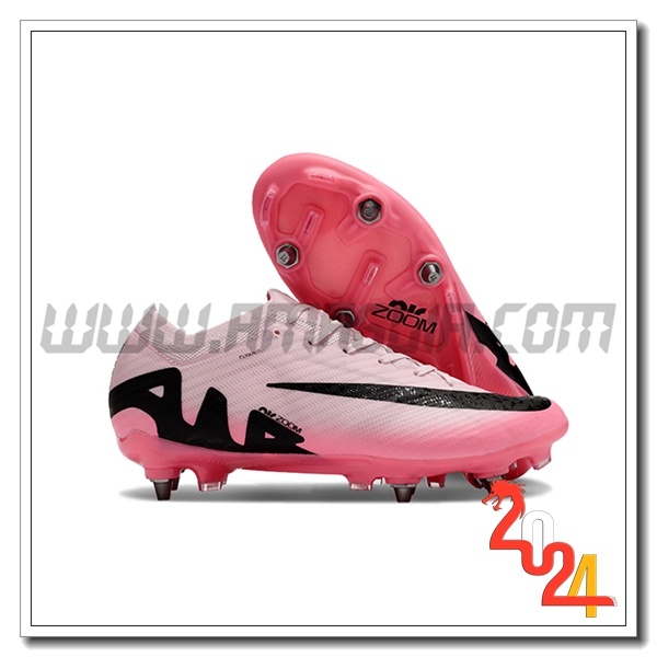 Nike Scarpe Da Calcio Air Zoom Mercurial Vapor XV Elite SG Rosa/Nero