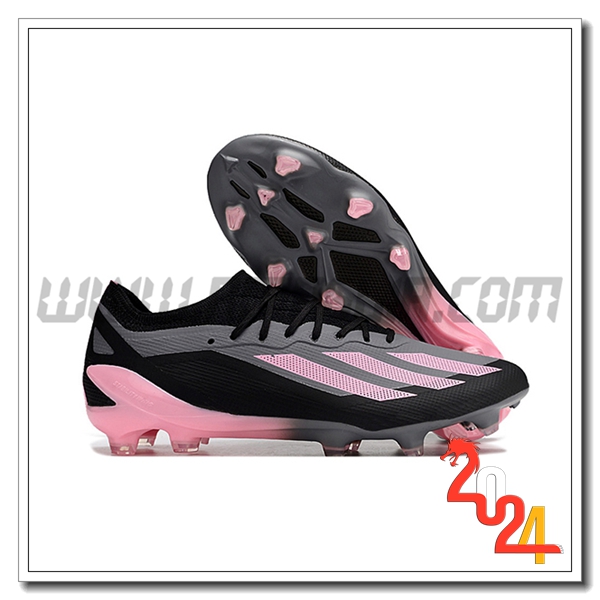 Adidas Scarpe Da Calcio X CRAZYFAST MESSI.1 FG BOOTS Nero/Rosa