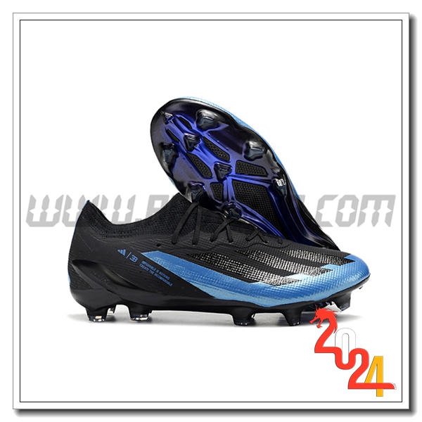 Adidas Scarpe Da Calcio X Crazyfast1 SG Nero/Blu -02