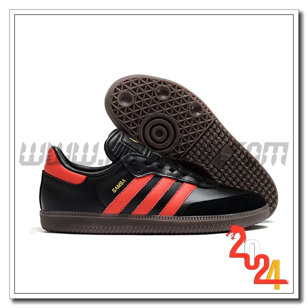 Adidas Scarpe Da Calcio SAMBA MESSI INDOOR BOOTS Nero/Rosso