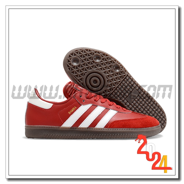 Adidas Scarpe Da Calcio SAMBA MESSI INDOOR BOOTS Rosso/Bianco