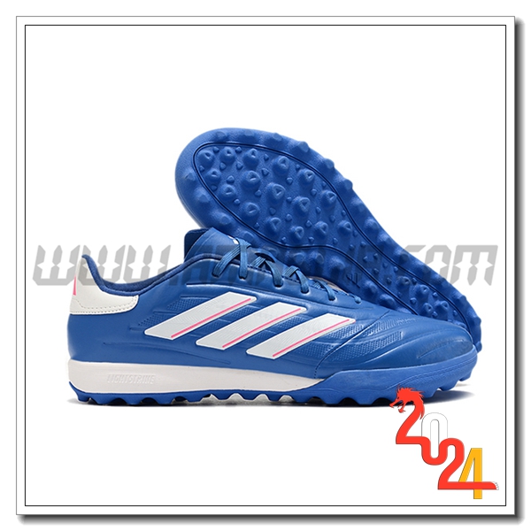 Copa Scarpe Da Calcio PURE.3 TF BOOTS Blu/Bianco