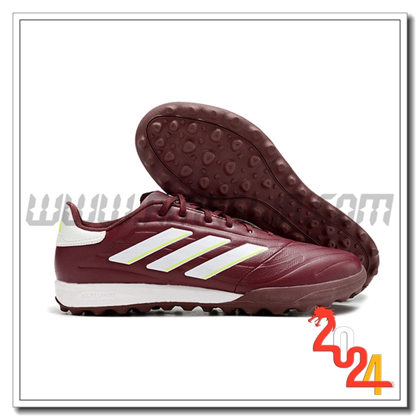 Copa Scarpe Da Calcio PURE.3 TF BOOTS Vino rosso