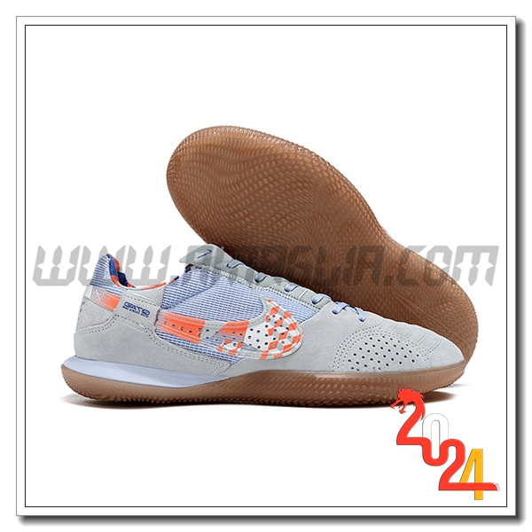 Nike Scarpe Da Calcio Streetgato Grigio/Blu/Arancia
