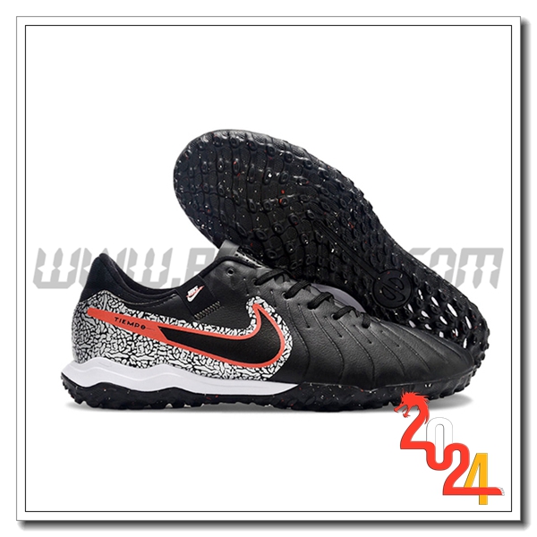 Nike Scarpe Da Calcio Tiempo Legend X Academy TF Nero -02