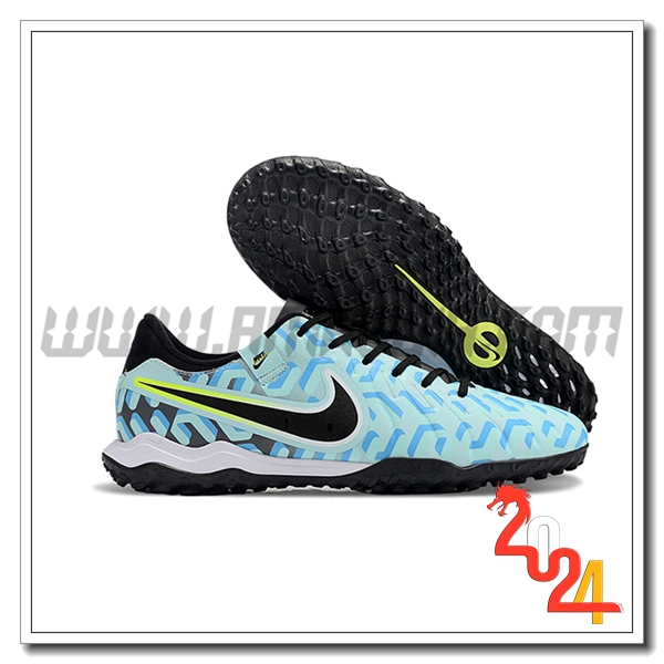 Nike Scarpe Da Calcio Tiempo Legend X Academy TF Nero/Blu