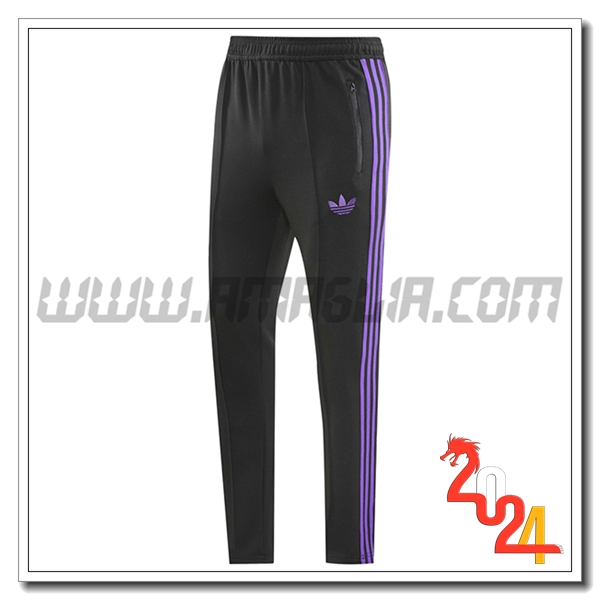 Pantaloni Da Allenamento Adidas Nero/viola 2024 2025
