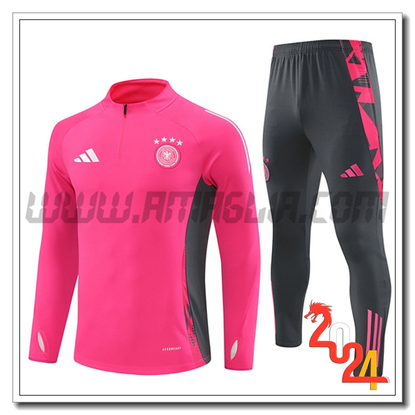 Tuta Allenamento Germania Rosa/Grigio 2024 2025