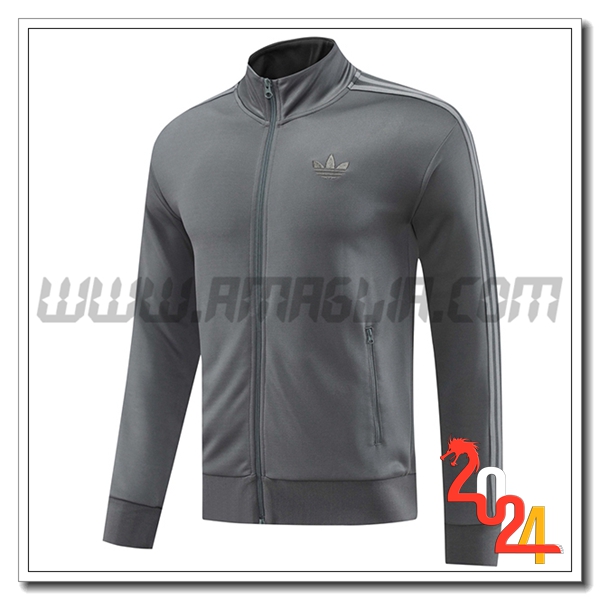 Giacca Calcio Adidas Grigio 2024 2025