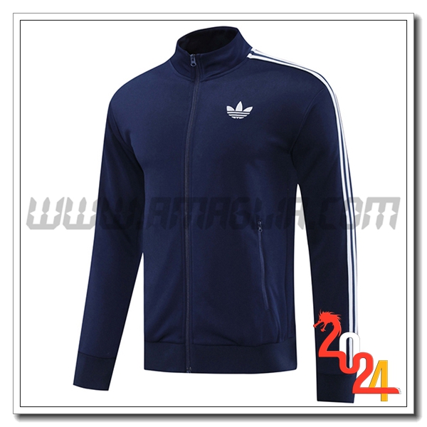 Giacca Calcio Adidas Blu Reale 2024 2025