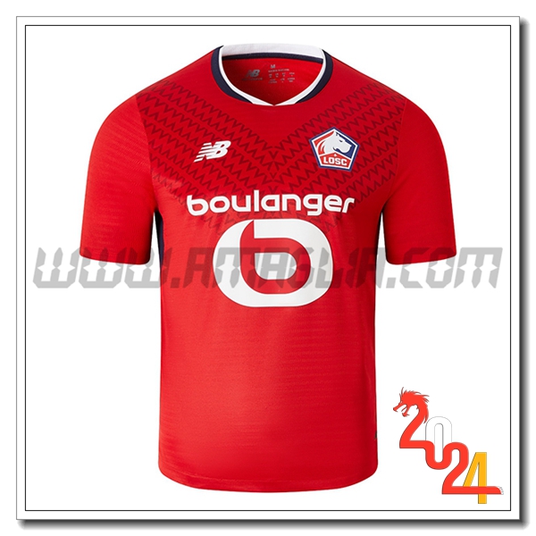 Lille LOSC Prima Nuovo Maglia Calcio 2024 2025