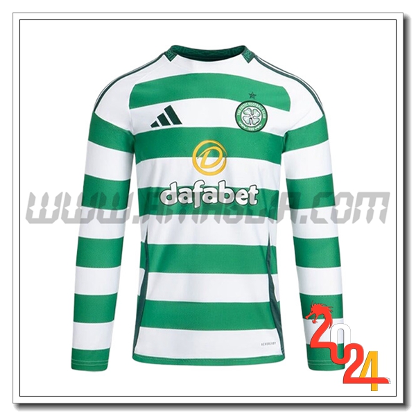 Celtic FC Prima Nuovo Maglia Calcio Maniche lunghe 2024 2025