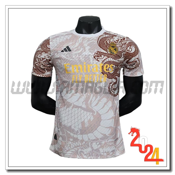 Maglia Calcio Real Madrid Edizione speciale 2024 2025 Marrone