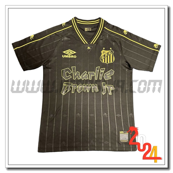 Maglia Calcio Santos FC Edizione speciale 2024 2025 Marrone
