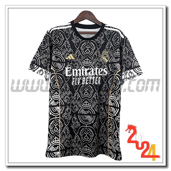 Maglia Calcio Real Madrid Edizione speciale 2024 2025 Nero