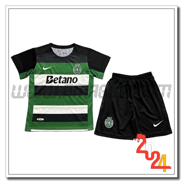 Kit Maglia Sporting Bambino Prima 2024 2025