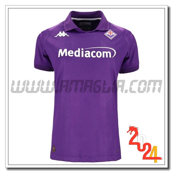 Nuovo Maglia Calcio ACF Fiorentina Donne Prima 2024 2025