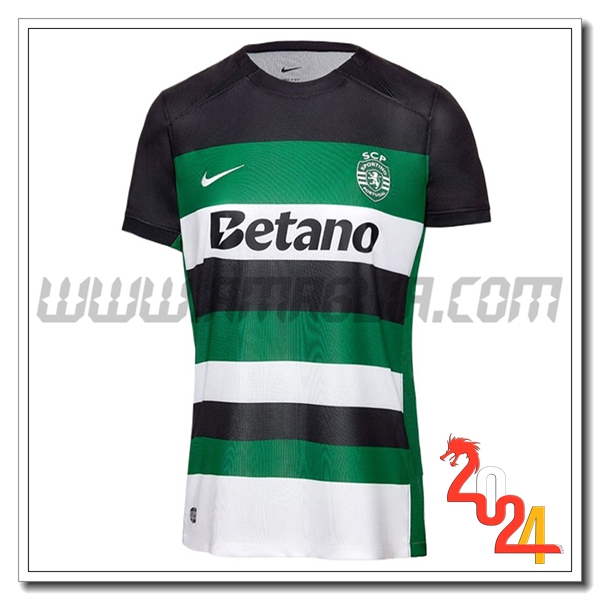 Nuovo Maglia Calcio Sporting Donne Prima 2024 2025
