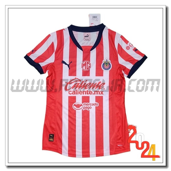 Maglia Calcio Chivas Donne Prima 2024 2025