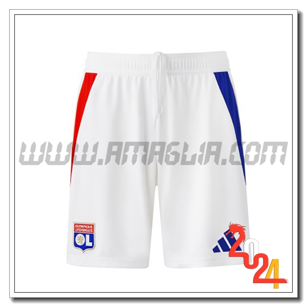 Prima Pantaloncini Calcio Lyon OL 2024 2025