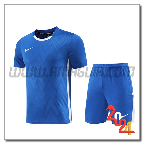 Kit Maglia Allenamento Nike Blu 2024 2025