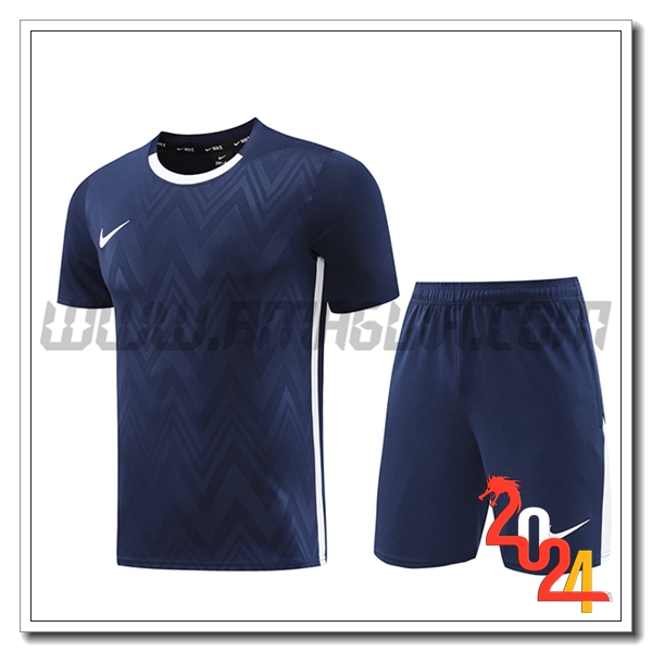 Kit Maglia Allenamento Nike Blu Reale 2024 2025