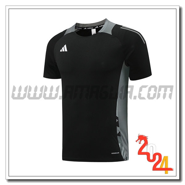 T Shirt Allenamento Adidas Nero/Grigio 2024 2025