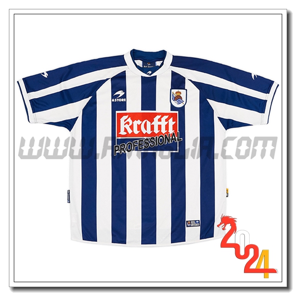 Prima Maglia Retro Real Sociedad 2004/2005