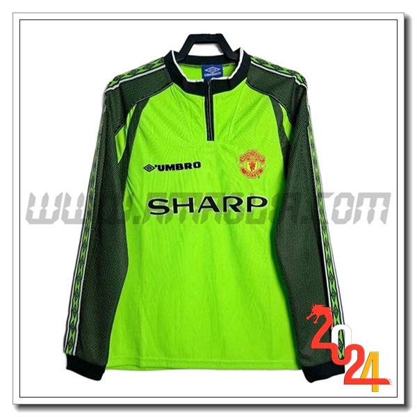 Maglia Retro Portiere Manchester United Maniche lunghe 1998/1999